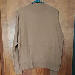 Old Navy Women's Tan Mockneck Sweater